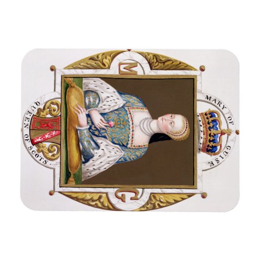 Portret van Mary of Guise (1515-60) koningin van S Magneet (Horizontaal)