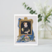 Portret van Mary Queen of Scots (1542-87) van 'Me Briefkaart (Staand voorkant)