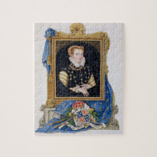 Portret van Mary Queen of Scots (1542-87) van 'Me Legpuzzel