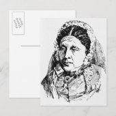 Portret van Mary Seacole Briefkaart (Voorkant / Achterkant)