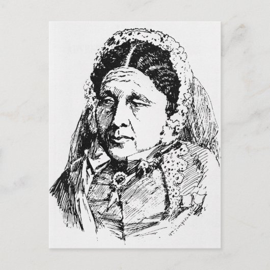 Portret van Mary Seacole Briefkaart (Voorkant)