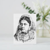 Portret van Mary Seacole Briefkaart (Staand voorkant)