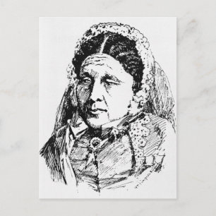 Portret van Mary Seacole Briefkaart