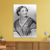Portret van Mary Seacole Canvas Afdruk (Insitu (Woonkamer))