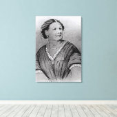 Portret van Mary Seacole Canvas Afdruk (Insitu (Houten vloer))