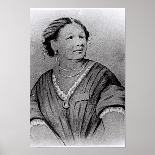 Portret van Mary Seacole Poster (Voorkant)