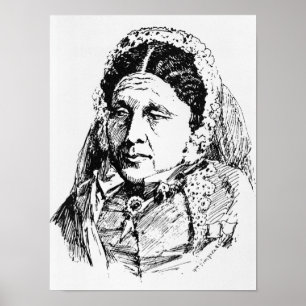 Portret van Mary Seacole Poster