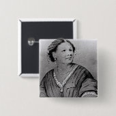 Portret van Mary Seacole Vierkante Button 5,1 Cm (Voorkant /achterkant)