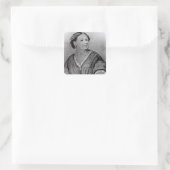 Portret van Mary Seacole Vierkante Sticker (Tas)