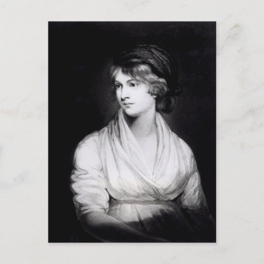 Portret van Mary Wollstonecraft Godwin Briefkaart (Voorkant)