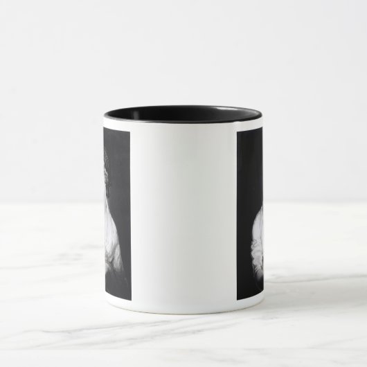 Portret van Mary Wollstonecraft Godwin Mok (Midden)