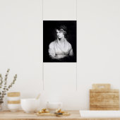 Portret van Mary Wollstonecraft Godwin Poster (Keuken)