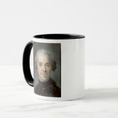 Portret van Maurice, Comte de Saxe 1747 Mok (Voorkant links)