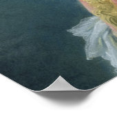 Portret van Maurice Quentin de la Tour, 1750 Poster (Hoek)