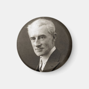 Portret van Maurice Ravel (c. 1925) Magneet
