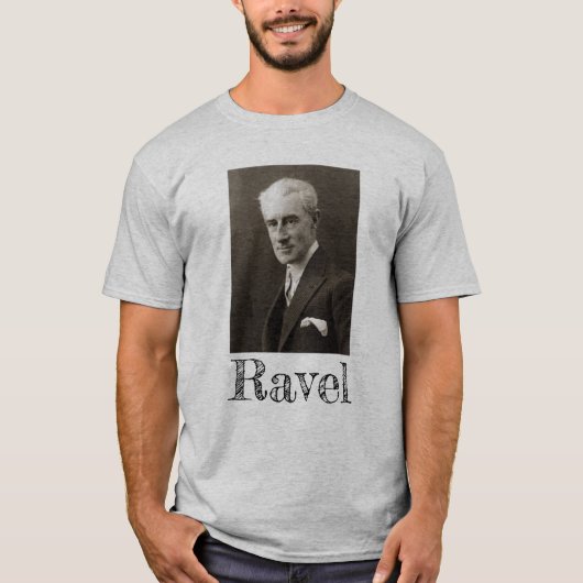 Portret van Maurice Ravel (c. 1925) T-shirt (Voorkant)