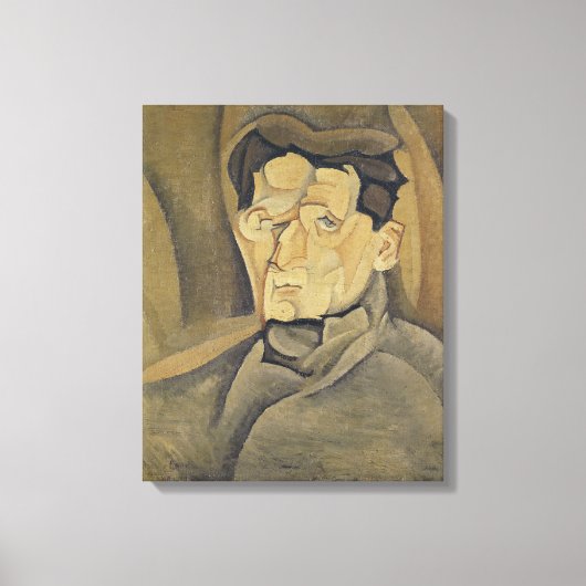 Portret van Maurice Raynal 1911 Canvas Afdruk (Voorkant)