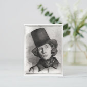Portret van Maurice Sand Briefkaart (Staand voorkant)
