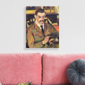 Portret van Maurice Utrillo 1921 Canvas Afdruk (Insitu (Woonkamer))