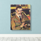 Portret van Maurice Utrillo 1921 Canvas Afdruk (Insitu (Houten vloer))