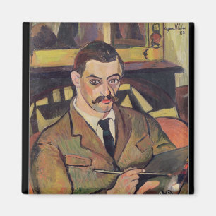 Portret van Maurice Utrillo 1921 Magneet