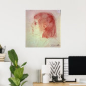 Portret van Maurice Utrillo als kind Poster (Thuiskantoor)