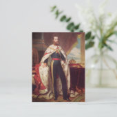 Portret van Maximilian door Franz Winterhalter Briefkaart (Staand voorkant)