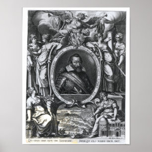 Portret van Maximilian I van Beieren Poster