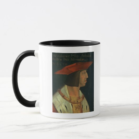 Portret van Maximillian I Mok (Links)