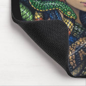 "Portret van Medusa" Mousepad Muismat (Hoek)