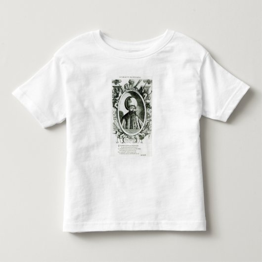 Portret van Mehmet III Kinder Shirts (Voorkant)