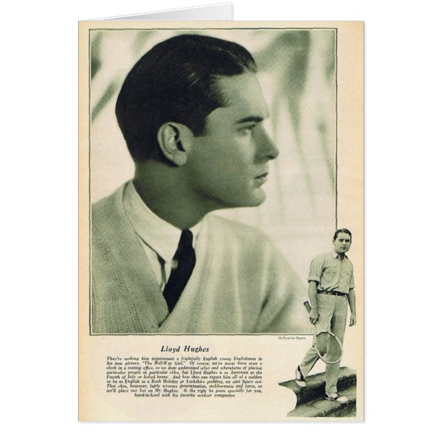 Portret van Melbourne Spurr van Lloyd Hughes 1925 (Voorkant)