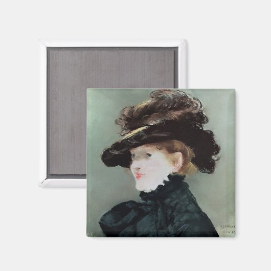 Portret van Mery Laurent 1882 Magneet (Voorkant / Achterkant)