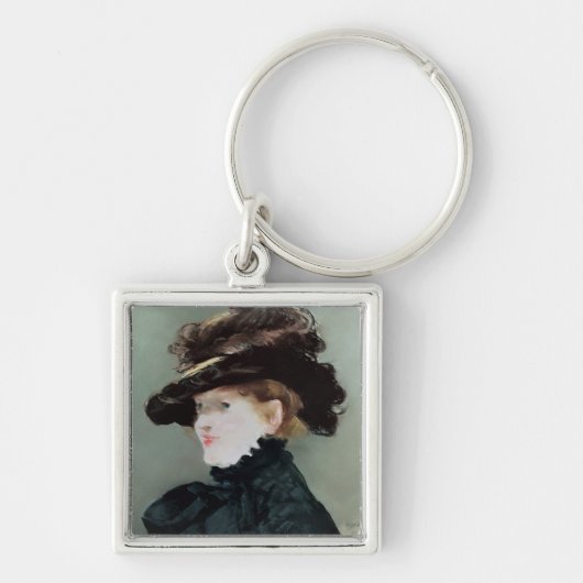 Portret van Mery Laurent 1882 Sleutelhanger (Voorkant)