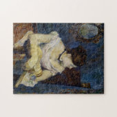 Portret van Mette Gaugin, De vrouw van de kunstena Legpuzzel (Horizontaal)