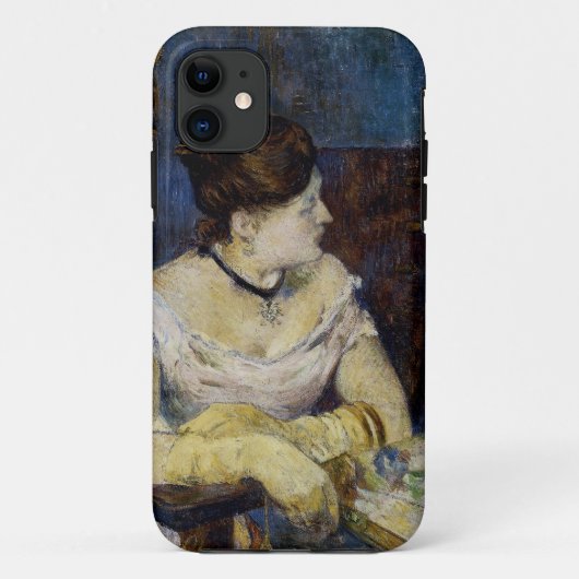 Portret van Mette Gauguin, de vrouw van de kunsten Case-Mate iPhone Case (Achterkant)