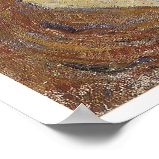 Portret van Mette Gauguin, de vrouw van de kunsten Poster (Hoek)