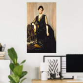 Portret van mevrouw Agnes Williamson Poster (Thuiskantoor)