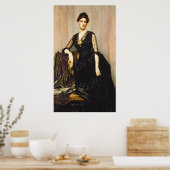 Portret van mevrouw Agnes Williamson Poster (Keuken)