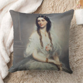 Portret van mevrouw C.W.Stoughton (d.1907), driekw Kussen (Deken)