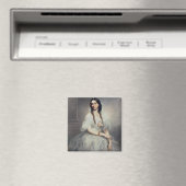 Portret van mevrouw C.W.Stoughton (d.1907), driekw Magneet (Insitu (Vaatwasser))