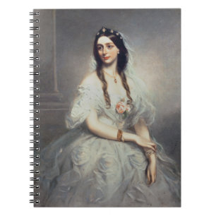 Portret van mevrouw C.W.Stoughton (d.1907), driekw Notitieboek