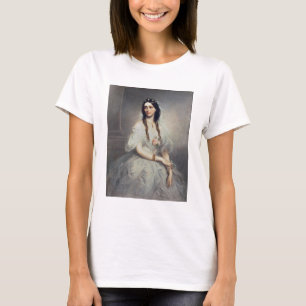 Portret van mevrouw C.W.Stoughton (d.1907), driekw T-shirt