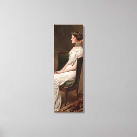 Portret van mevrouw Dorothy Quincy Roosevelt mevro Canvas Afdruk (Voorkant)