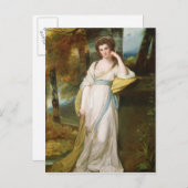 Portret van mevrouw Henry Maxwell Briefkaart (Voorkant / Achterkant)