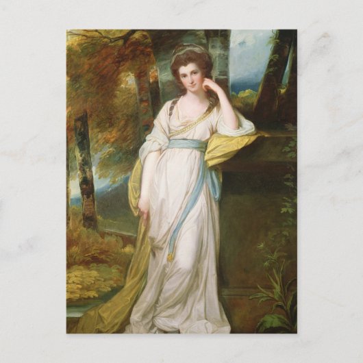 Portret van mevrouw Henry Maxwell Briefkaart (Voorkant)