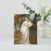 Portret van mevrouw Henry Maxwell Briefkaart (Staand voorkant)