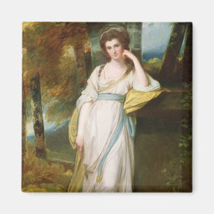 Portret van mevrouw Henry Maxwell Magneet