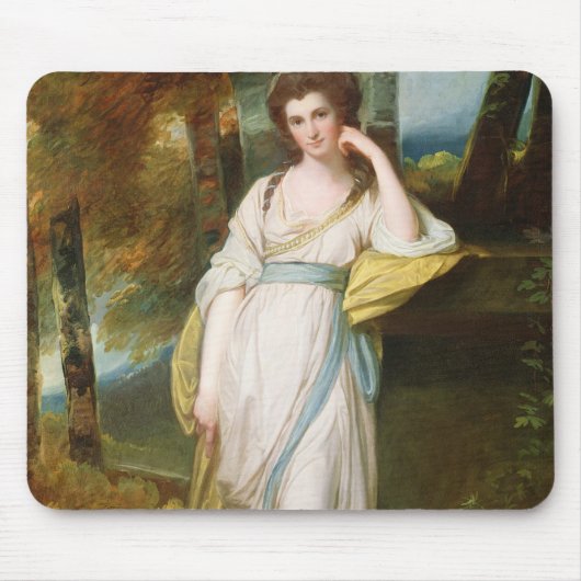 Portret van mevrouw Henry Maxwell Muismat (Voorkant)