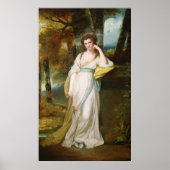 Portret van mevrouw Henry Maxwell Poster (Voorkant)